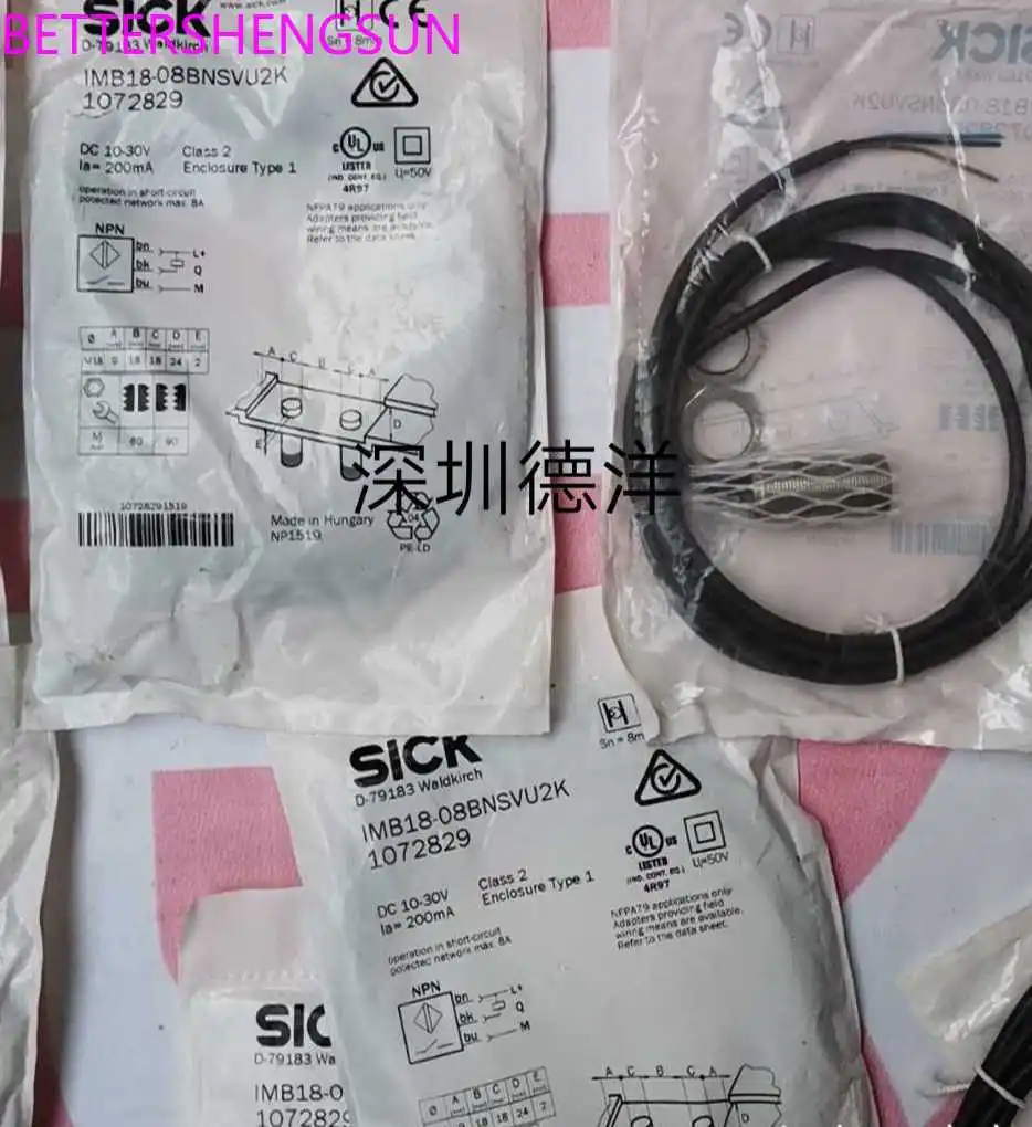 

Brand New & Original IME18-08BNSVU2K 1072829 Proximity Switch Genuine Goods