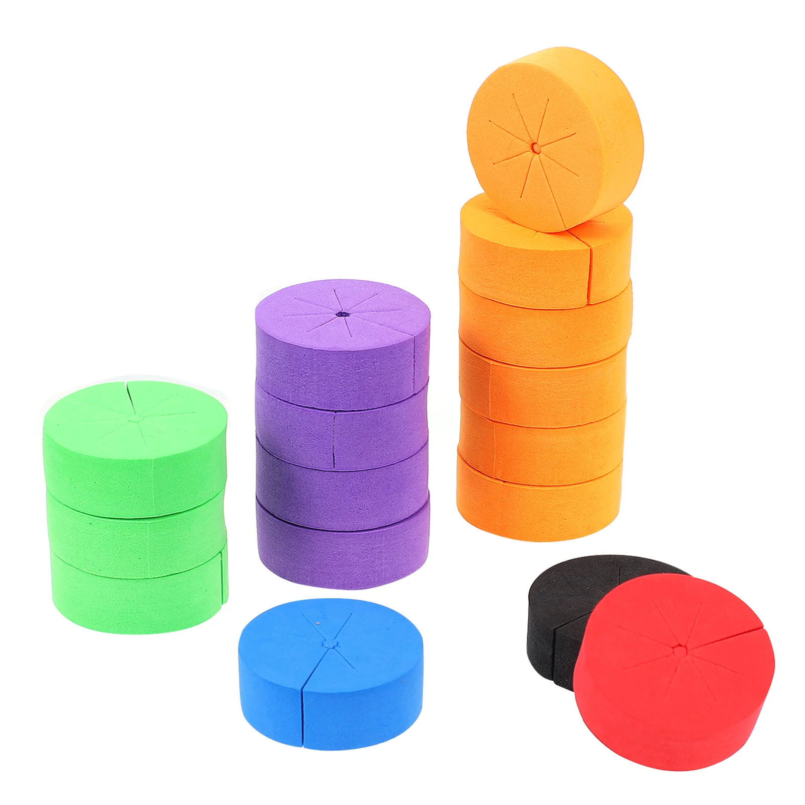 

50 Pcs Plant Eva Cotton Fruit and Vegetable Planting Accessories Sponge Clone Collars Hydroponics Cloning Garden Sprout Sponges