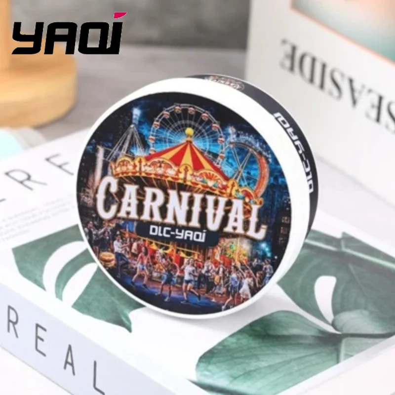 

YAQI CARNIVAL Atisan 170 г мыло для бритья для мужчин профессиональный уход за бородой для дома и путешествий увлажняющий и успокаивающий новая серия