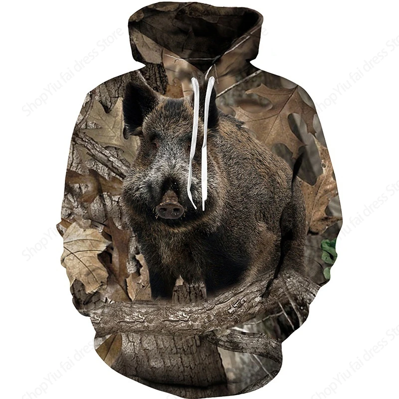 Hunting Animal 3d Print Hoodie Men Women Fashion Outdoor Hoodies Camouflage Sweatshirt Boy Coats Women Sweat Wild Deer Tracksuit