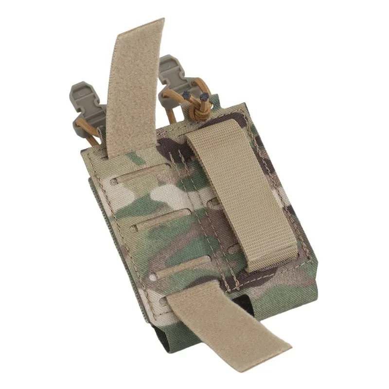 ERQYGRA Tattico Doppia Pistola Mag Pouch Sistema Molle Accessori Paintball Marsupio Attrezzatura da Caccia CS Wargame Attrezzatura da Tiro