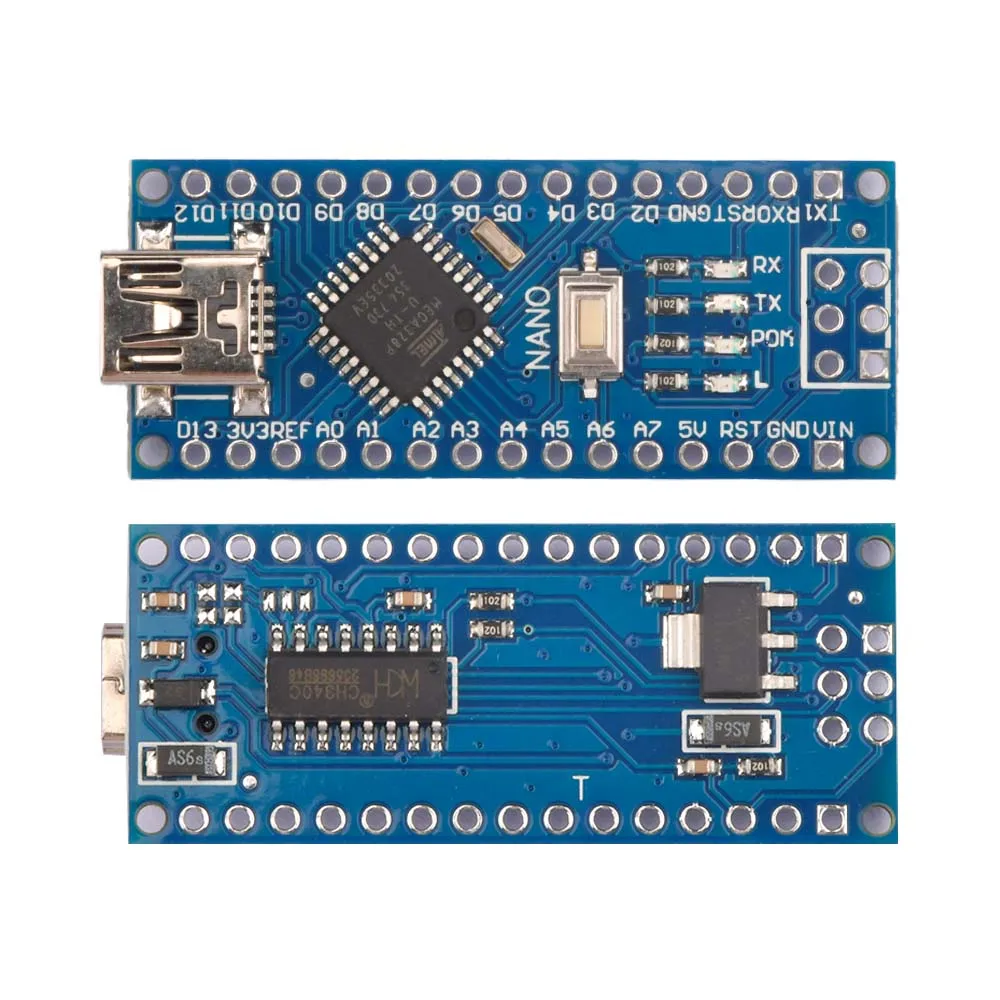 NANO V3.0 Development Board CH340C ATMEGA328P-AU Microcontroller Internet Development Boards Micro-USB Interface Demo Boards