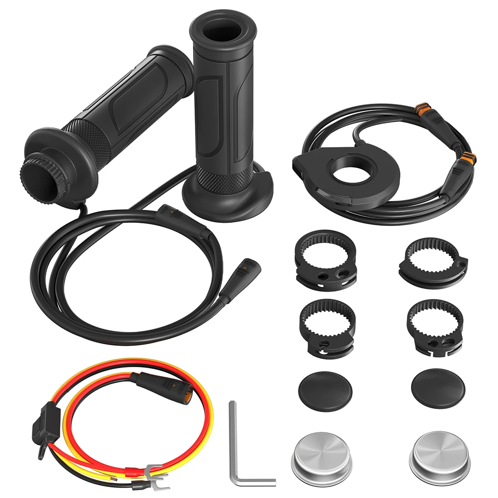 

Adjustable Heated Grips Heated Grips DC12V Heated Handles Intelligent Temperature Control For DC12V Motorcycles