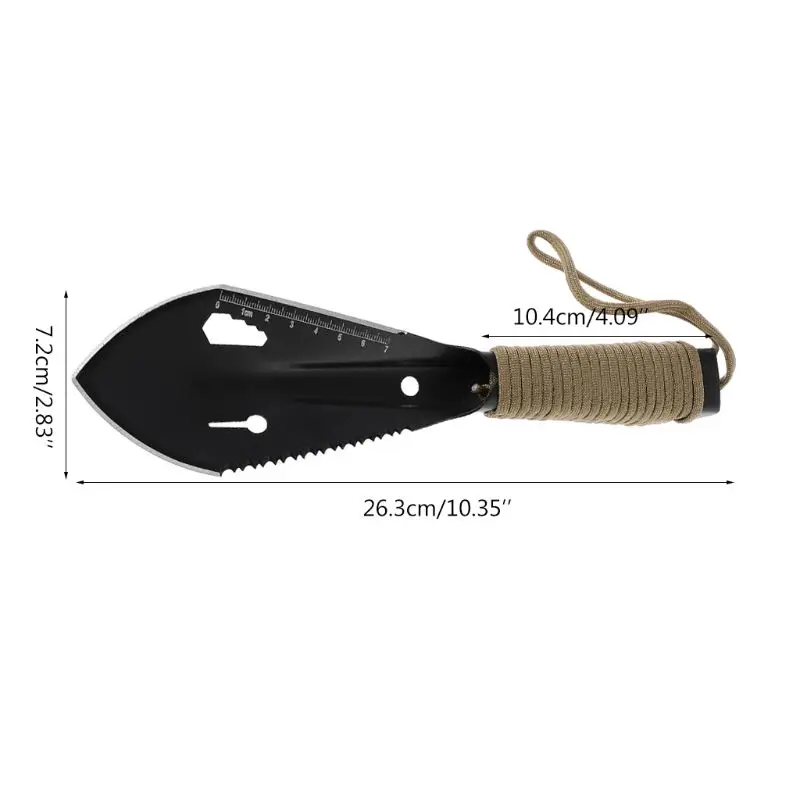 Ferramenta escavação para detecção metal com bainha para jardim escavação com detecção metal