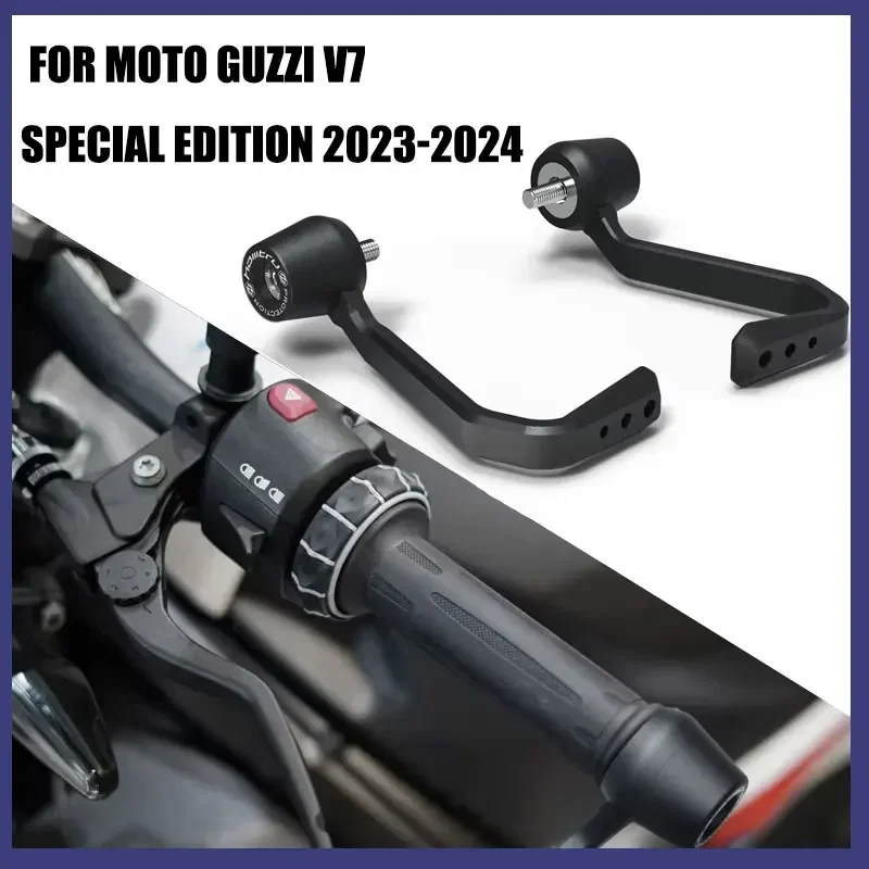 Motorcycle accessories Motorcycle Bar Ends Brake Clutch Lever Protection for Moto Guzzi V7 Special Edition 2023-2024