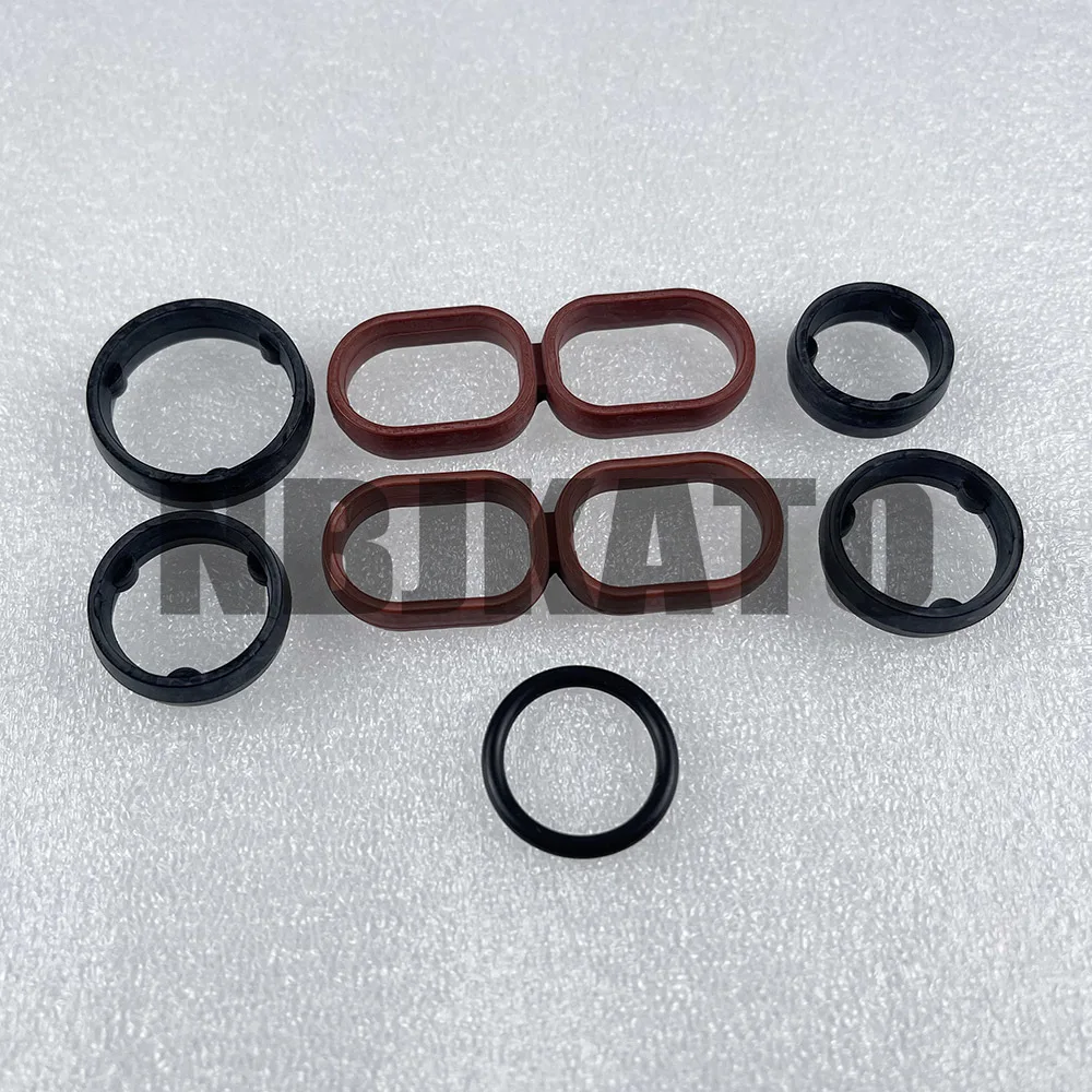 New Genuine One Set Oil Cooler Adapter O Ring Seal Kit 68191356AA For Wrangler Grand Cherokee 3.6L 2014 - 2015