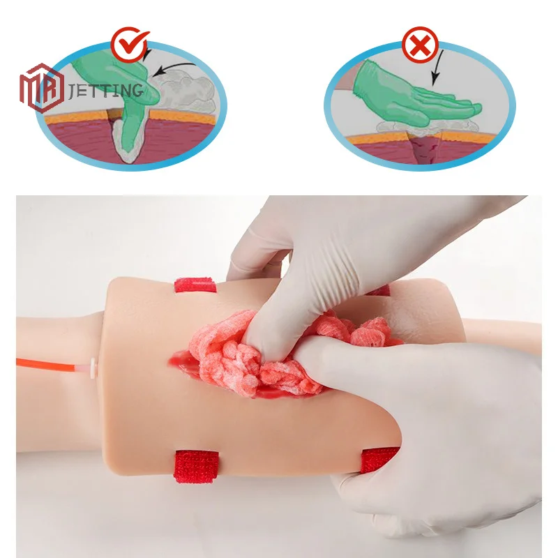 قزم الصدمات البلاستيكية الاحترافي لتعليم التمريض: وحدة ممارسة الإسعافات الأولية والإسعافات الأولية #1