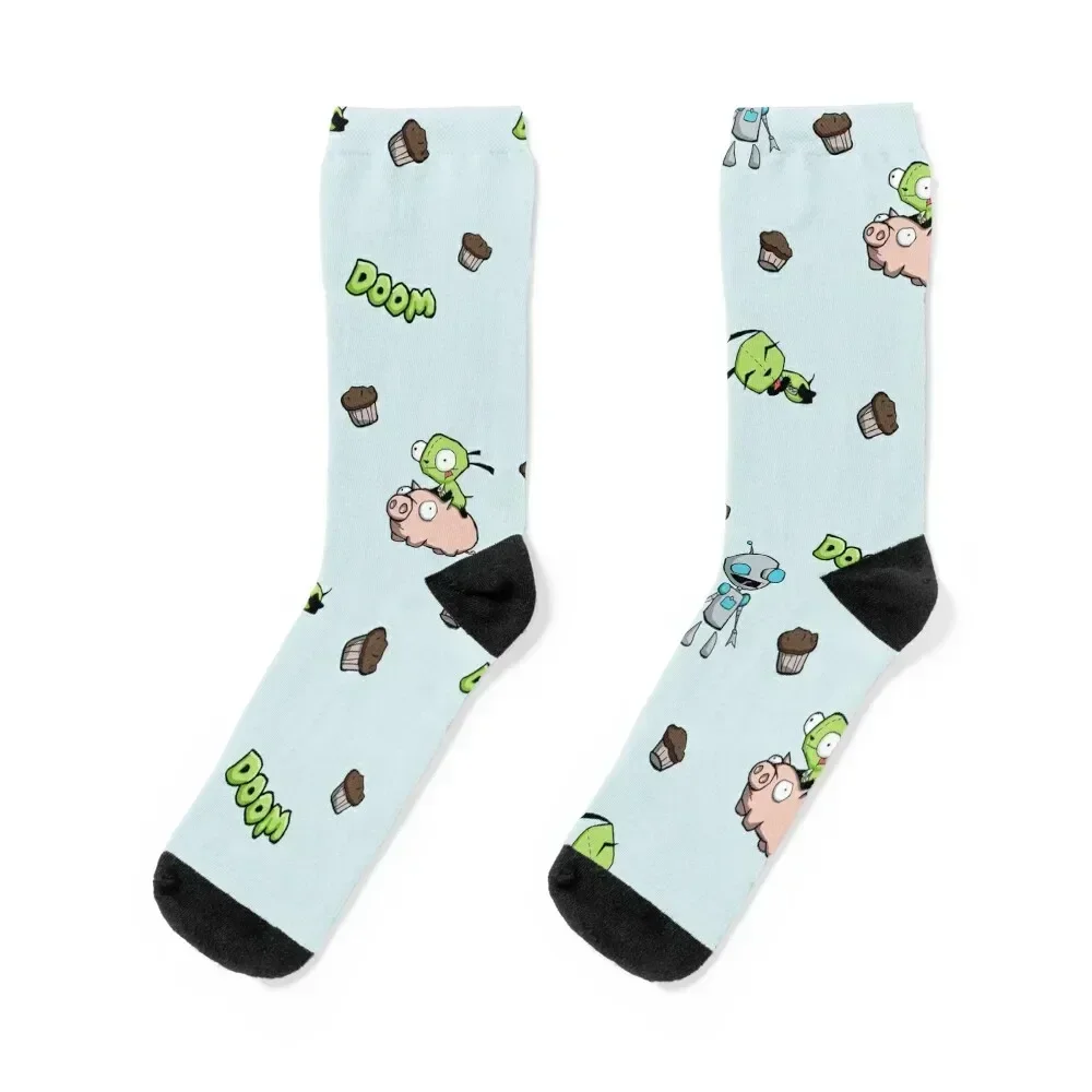 

Gir Pattern Socks hockey cute sports and leisure retro Socks Man Women's