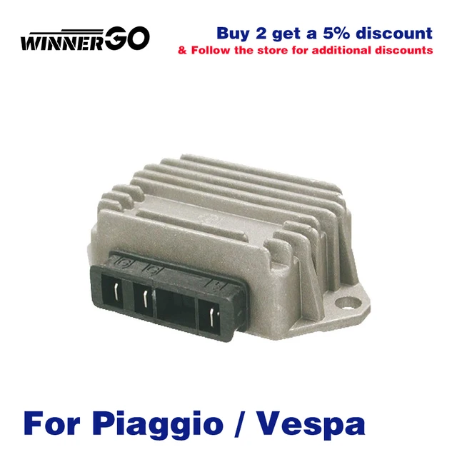 Prostownik regulatora napięcia dla Piaggio/Vespa PX PK S-XL 50-125-200 161639   Lusso 125 GT GTR Super 150 Sprint Grand Sport Px 125
