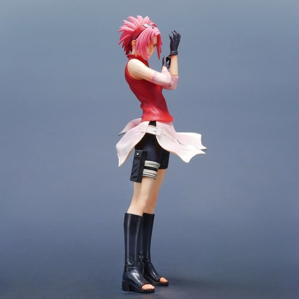 27.5 cm/10.83in Anime NARUTO Figuur Haruno Sakura Actiefiguren Pvc Standbeeld Desktop Ornamen Collection Model Speelgoed Geschenken