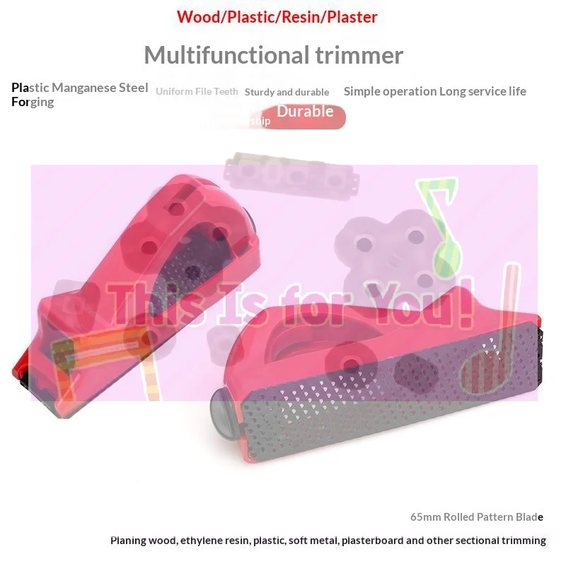 【MA】Gypsum Board Planing File Wallboard Rasp Trimmer Abrasive Plasterboard Planer For Drywall Edge Finishing Construction