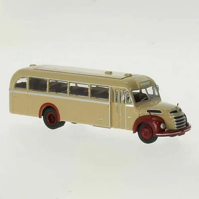 체중계 Buees Aus Osterreich 시뮬레이션 합금 버스 모델, 정적 디스플레이, 수집용 장난감 선물 장식 기념품, 1:87