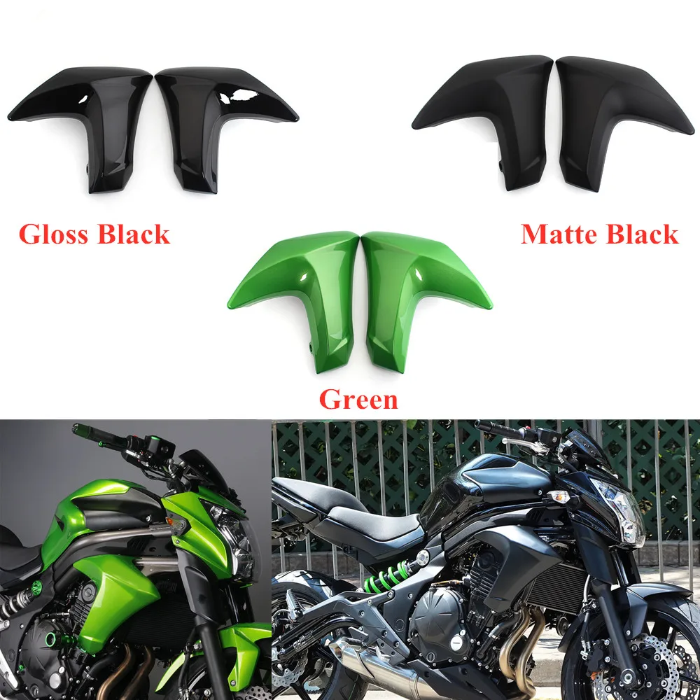 

For ER-6N New Motorcycle Accessory Right & Left ABS Plastic Panel Side Radiator Covers Fairing For Kawasaki ER6N ER-6N 2012-2016