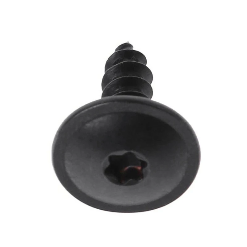 20/30Pcs 5mm Black Torx Screw Car Engine Under Covers Splashes Guards Self-tapping Screws Fastener For Car