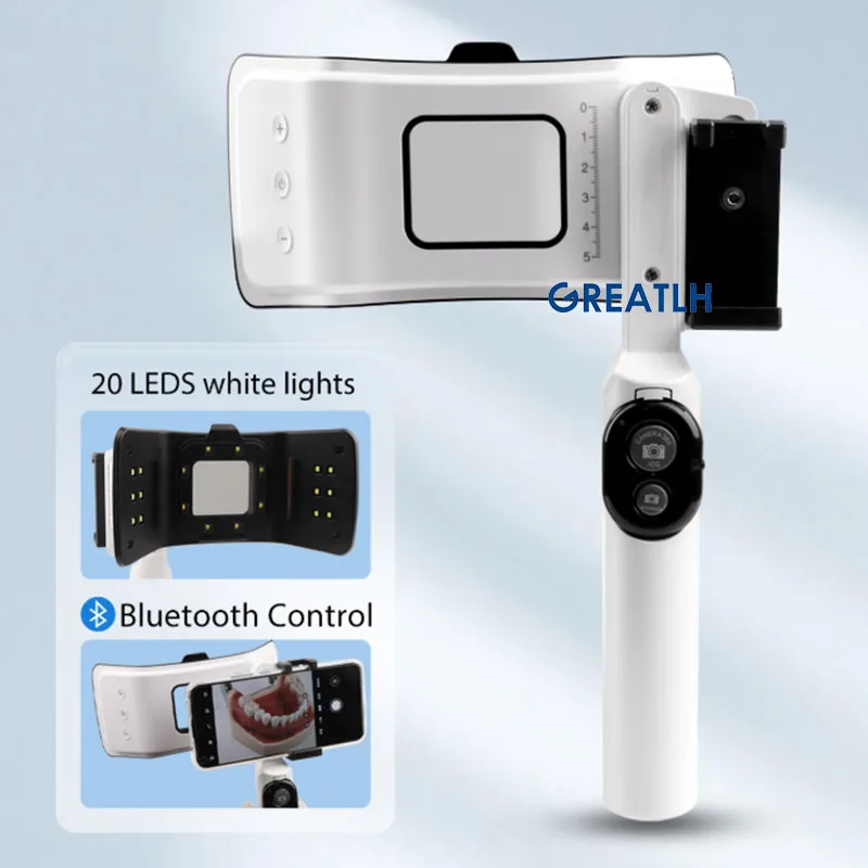 

Dental Handheld Photography Lamp Oral Filling Light Lamp for Orthodontic Treatment 6000-6500K Color Temperature Dental Tool
