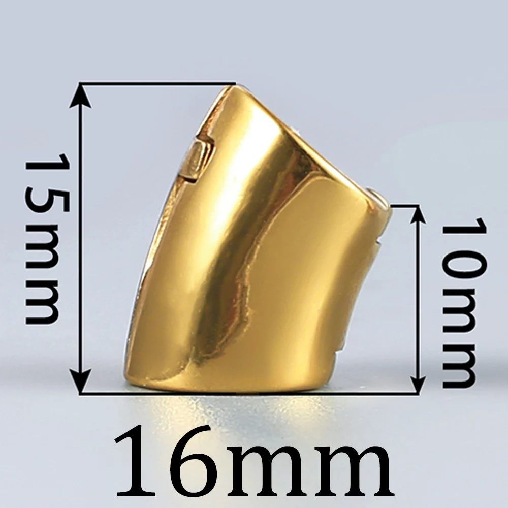 Hammered Stainless Steel Ear Weights, 1/2Pcs Set