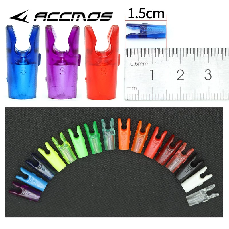 Plastic Arrow Pin Needles for DIY, Size S Aluminum, Nock Pin Needles for ID4.2, 6.2, 3.2, 5.2, 8.0mm, Archery Accessory, 24Pc