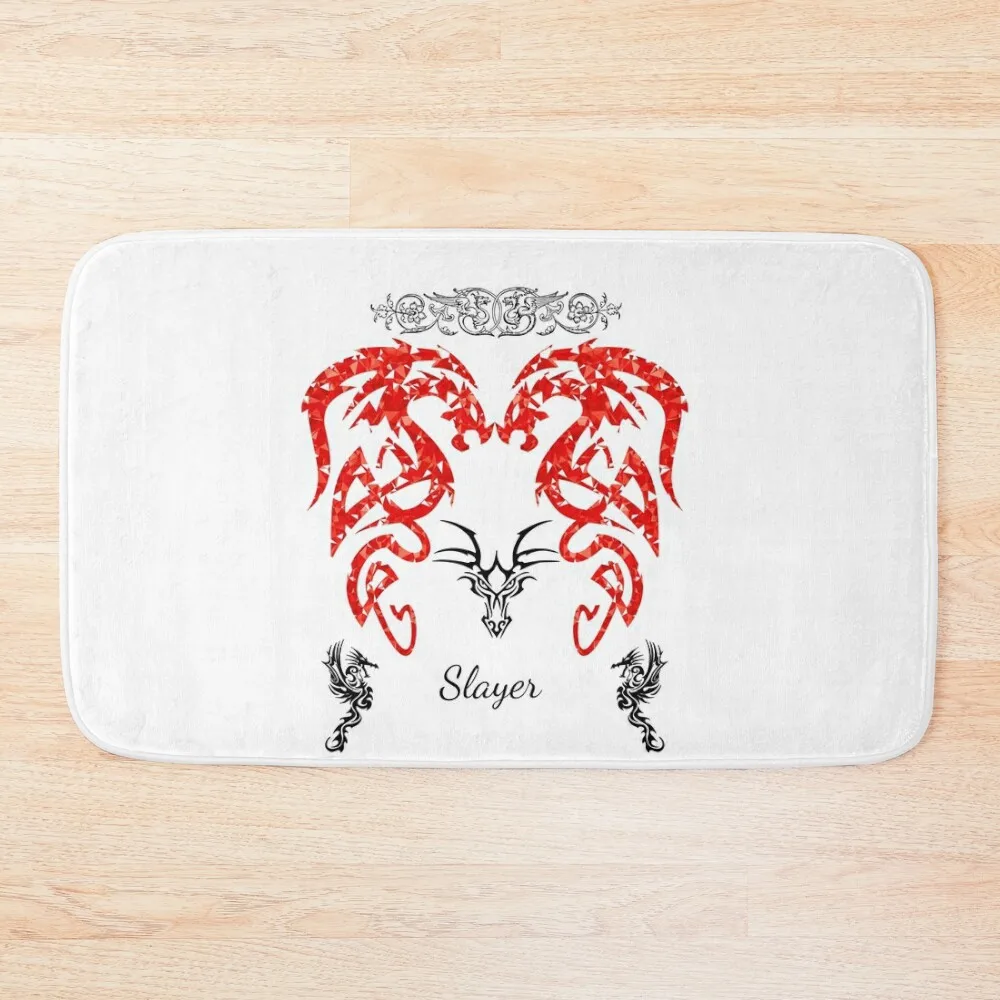 

Slayer Blood Dragons Bath Mat Hallways Bathroom Accessory Mat