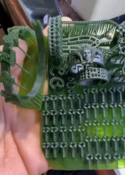 Jewelry Resin 3D Printer Lost Wax Casting UV-Curing Containing More Than 60% wax Medium wax Easy Print RED Black GREEN