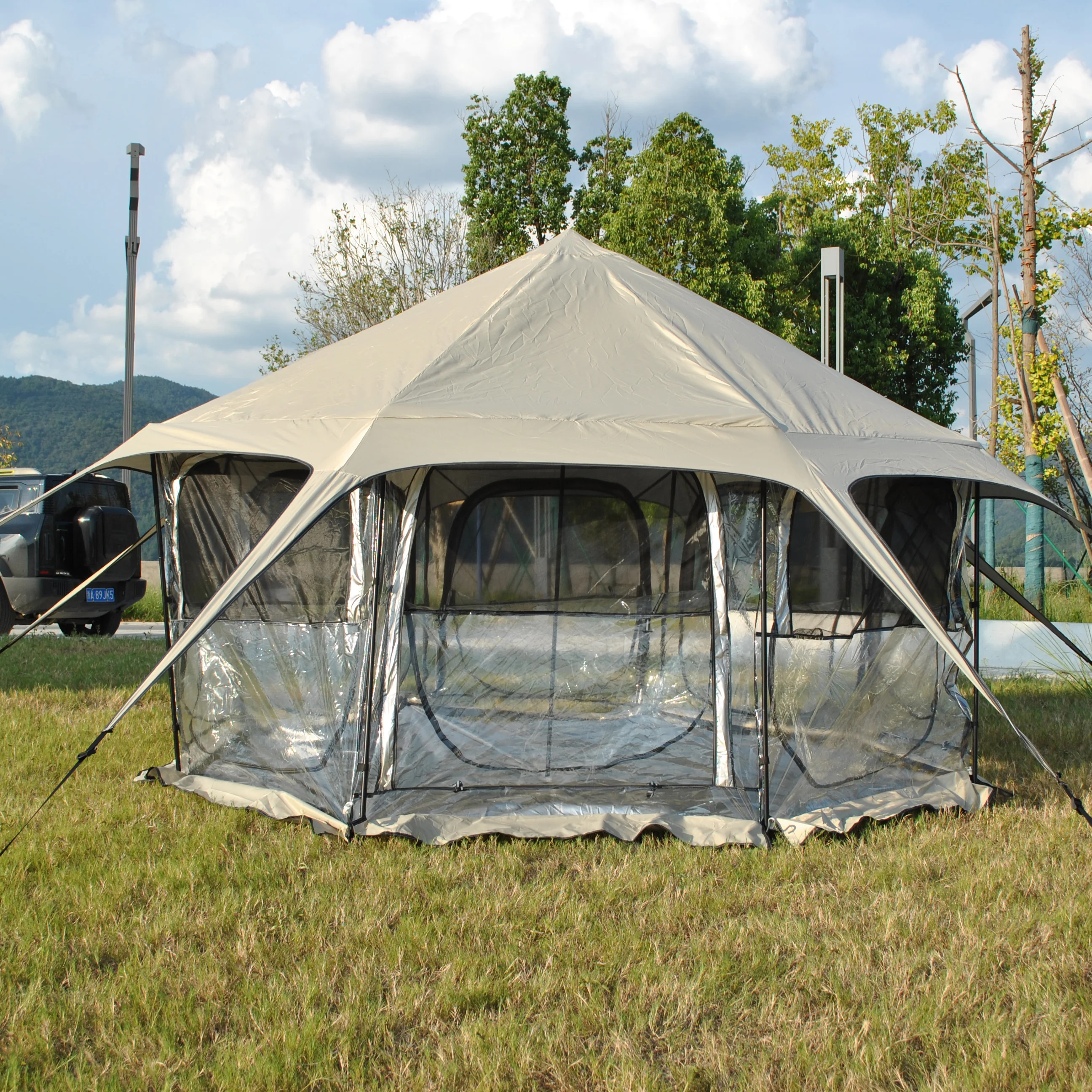 dinkum move tent Durston Farben:Matt Blau unterstützung Moana and Xbox Characters