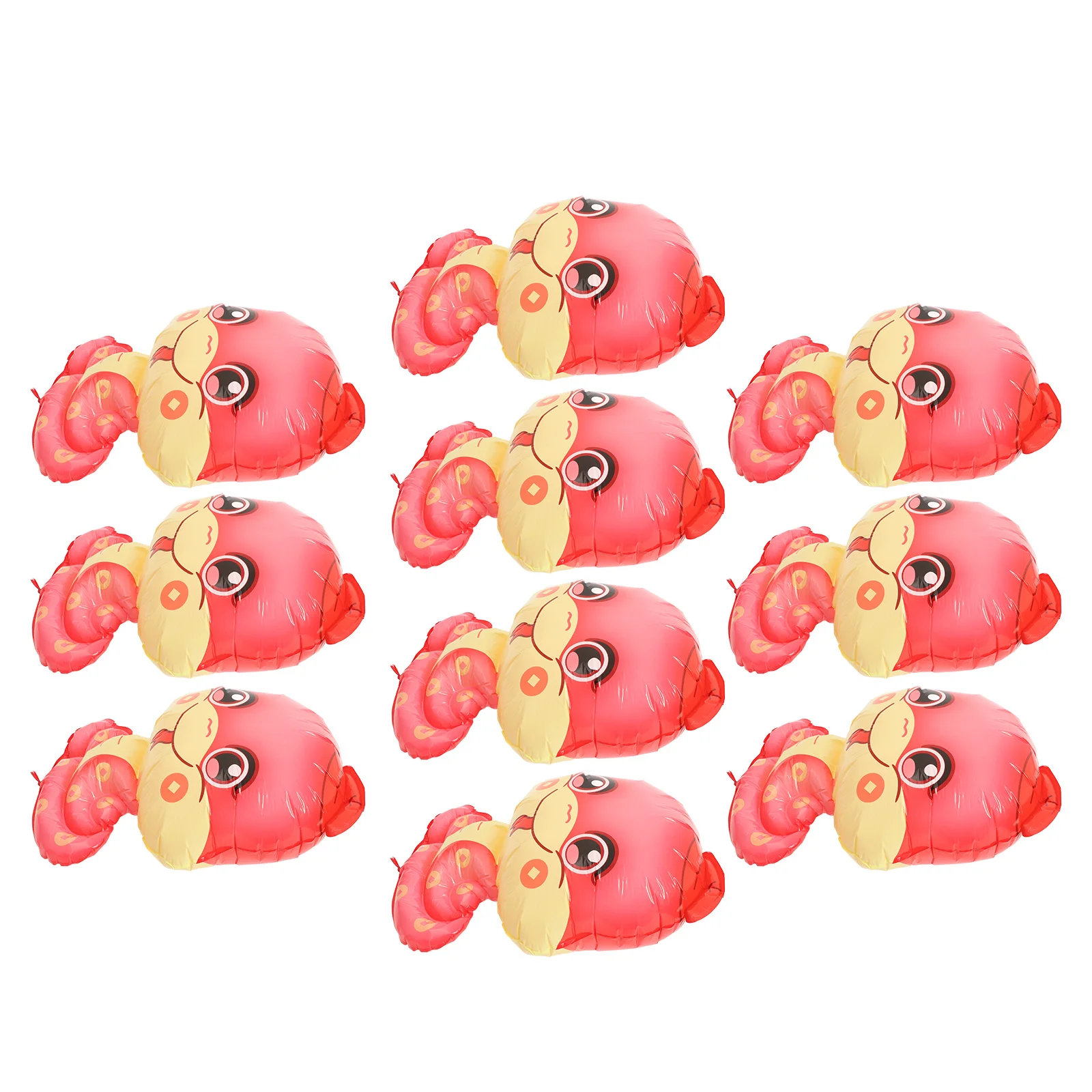 

10Pcs Snake Balloons Snake Supplies New Year Spring Festival Decorative Balloons Party Balloon Decorative Balloon