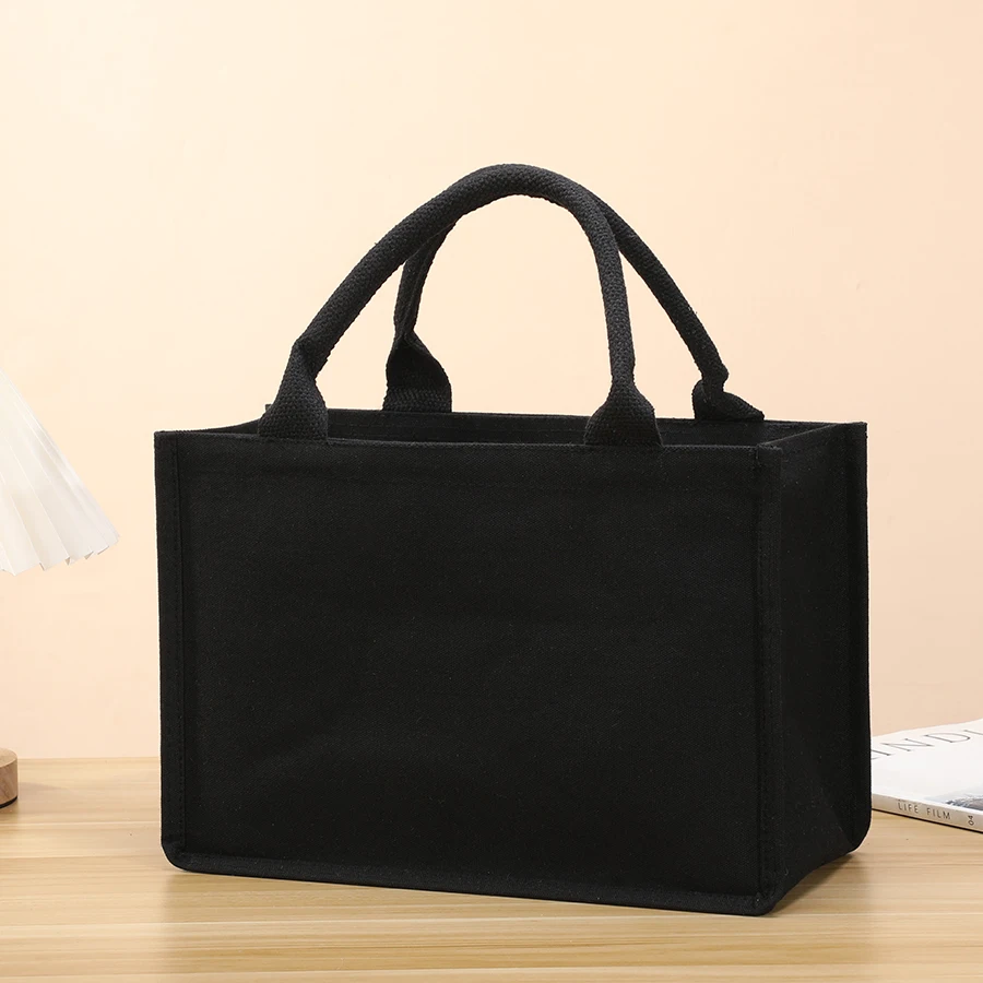 Bild 6: Handtasche - Dicke und robuste dreidimensionale Canvas-Tasche - Wasserdichte Canvas-Geschenktasche