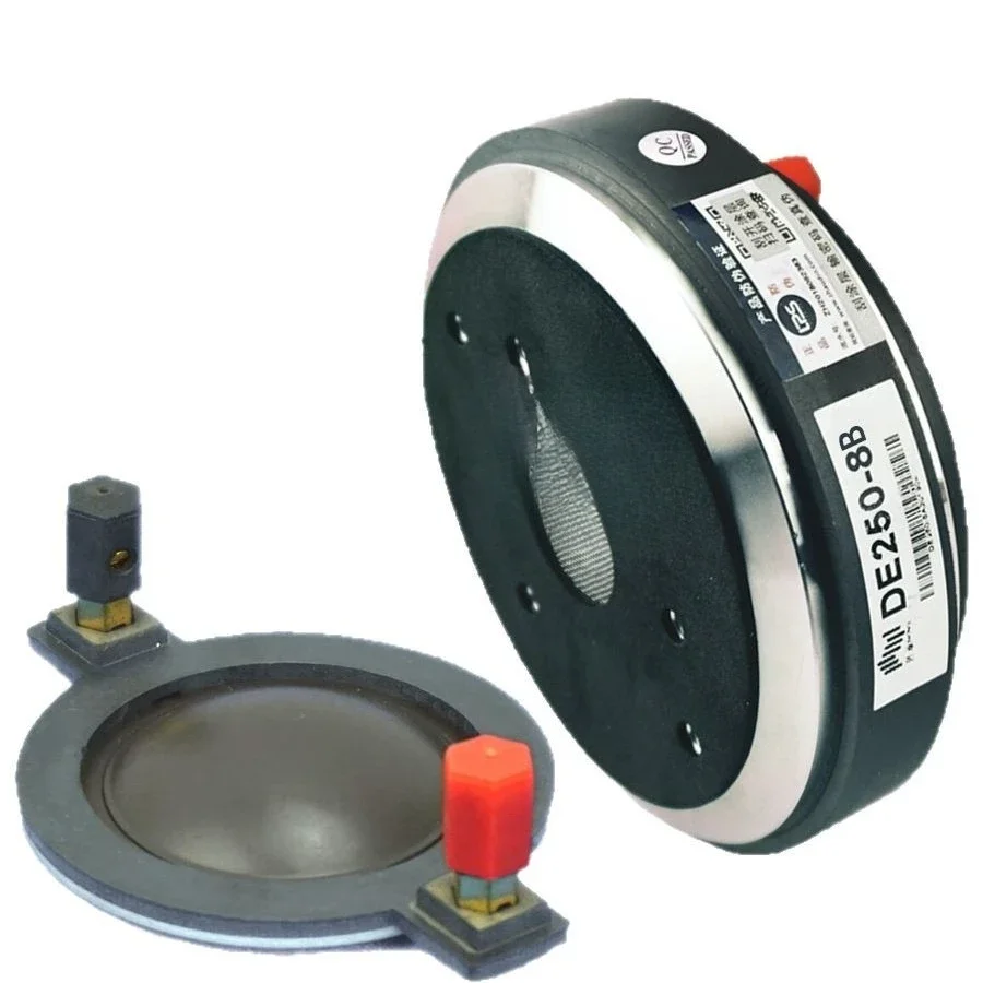 B & C DE250-8 tweeter 44 core 100 magnetic aluminum back cover horn driver professional speaker speaker