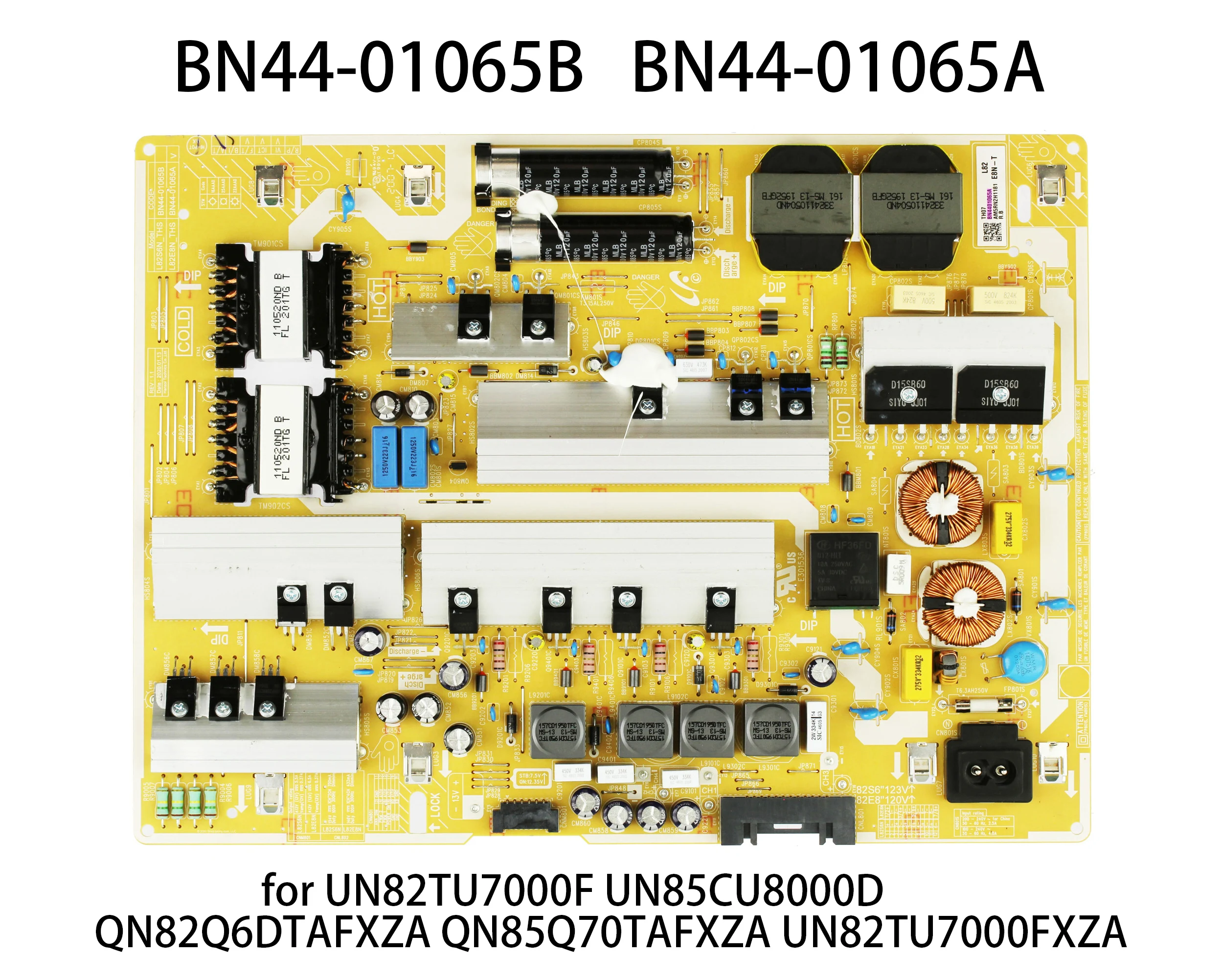 Papan daya BN44-01065B BN44-01065A adalah untuk TV TV TV UN85TU800DF TV TV TV