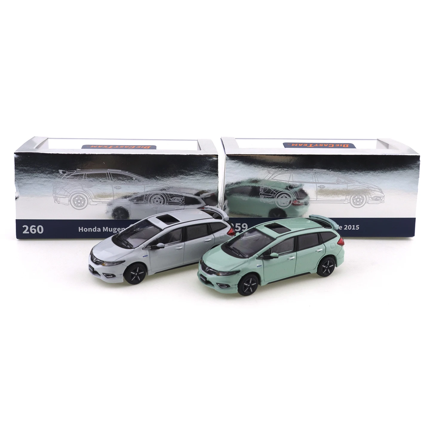 

DieCastTeam 1/64 Mugen Jade Japanese Cars Alloy Car Model Hatchback Car Enthusiast Collection Boy Gift