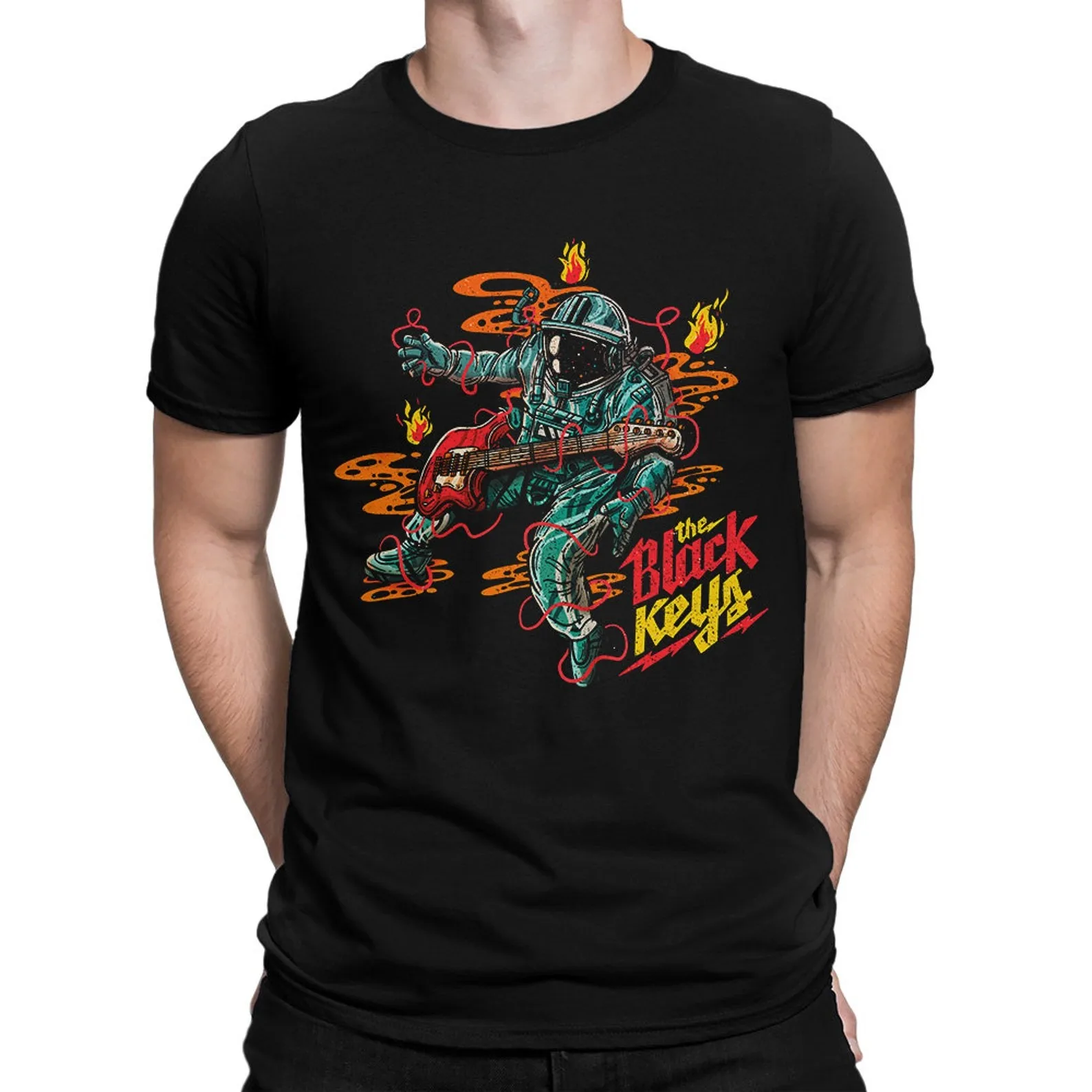 

Black Keys Music Tee, Soft Cotton Graphic Shirt for Men and Women