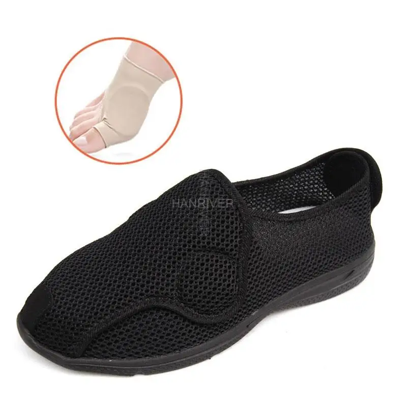 Foot Swelling Shoes  Single Shoes Men And Women Wide Foot Shoes Bunion Shoes Nursing Shoes Autumn Elderly Diabetes Shoes