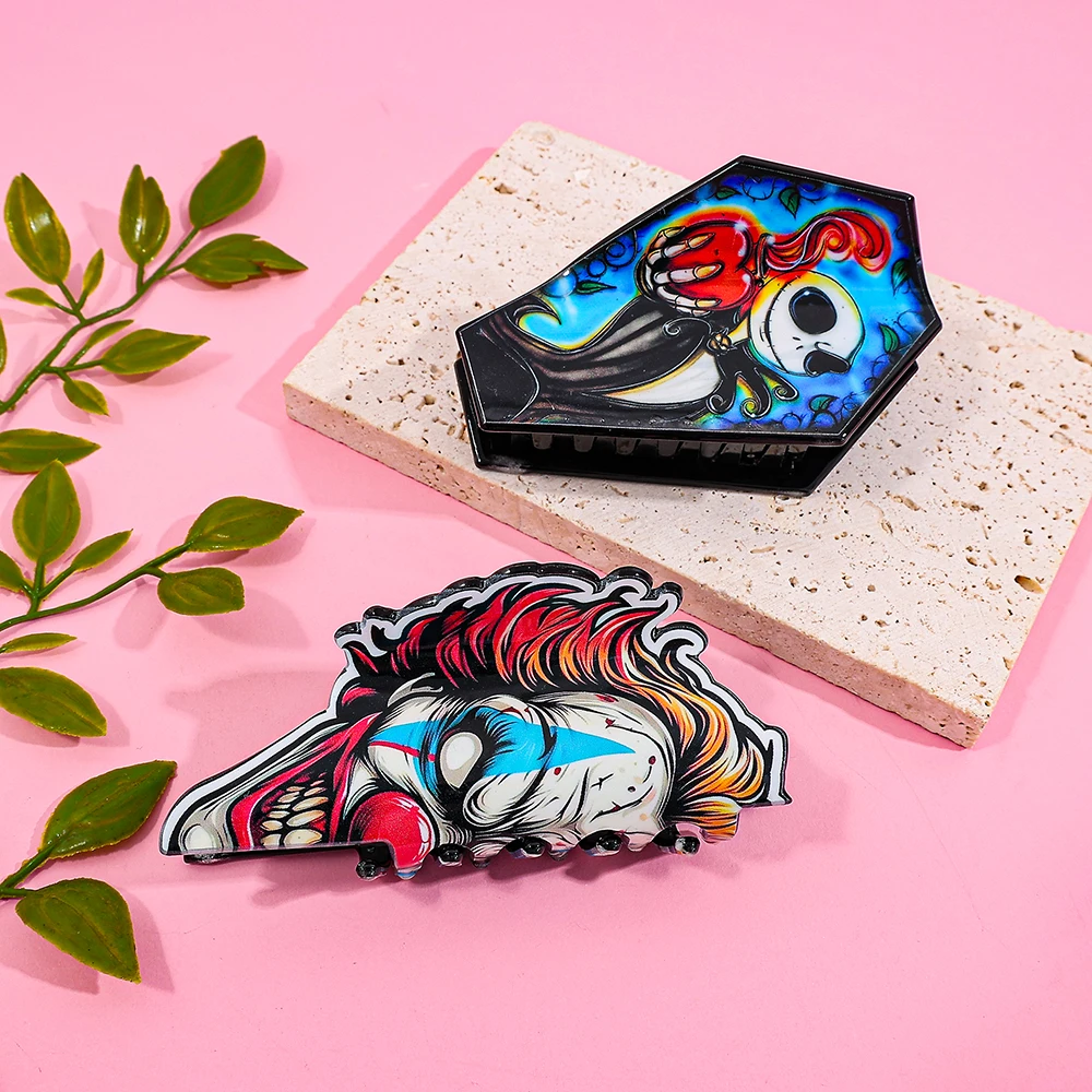 1 шт./2 шт. Коготь для волос с тематикой «Кошмар перед Рождеством Диснея».