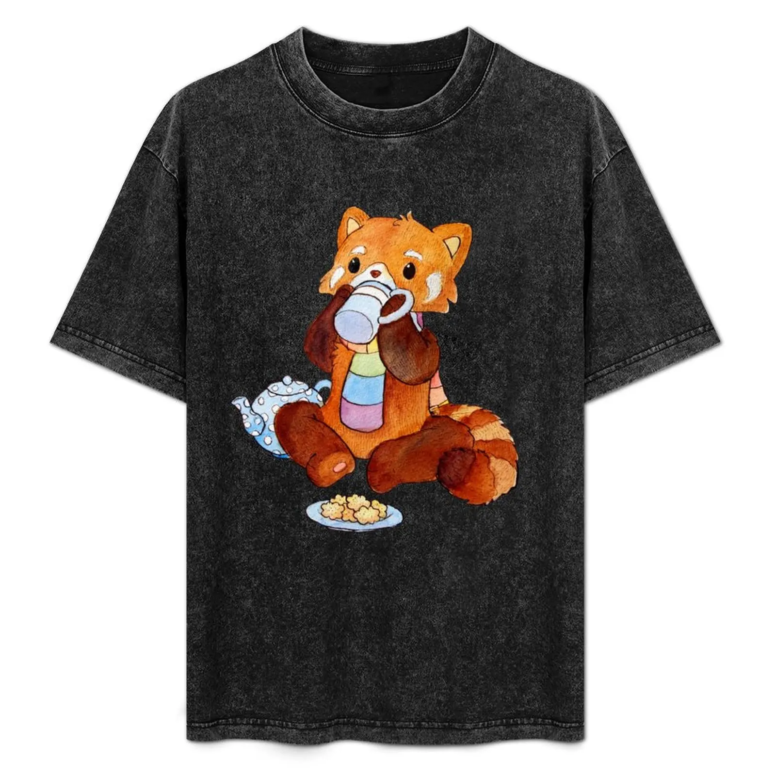 

Red Panda T-Shirt Work Wear Lightweight Tee
