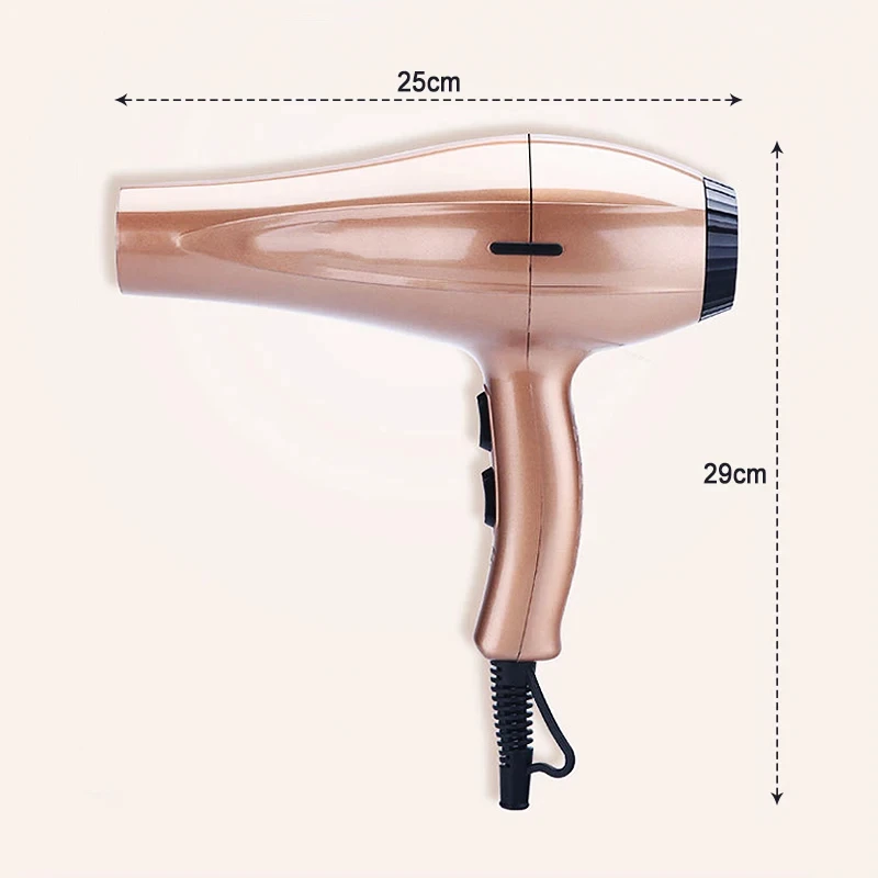 High-power 3200W Professional Hair Dryer for Home and Barber Shop - Cold/Hot Air Anion Hair Care Tool