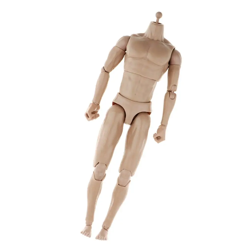 1/6 cuerpo de hombro estrecho masculino 12 "cuerpo masculino modelo figura 28cm