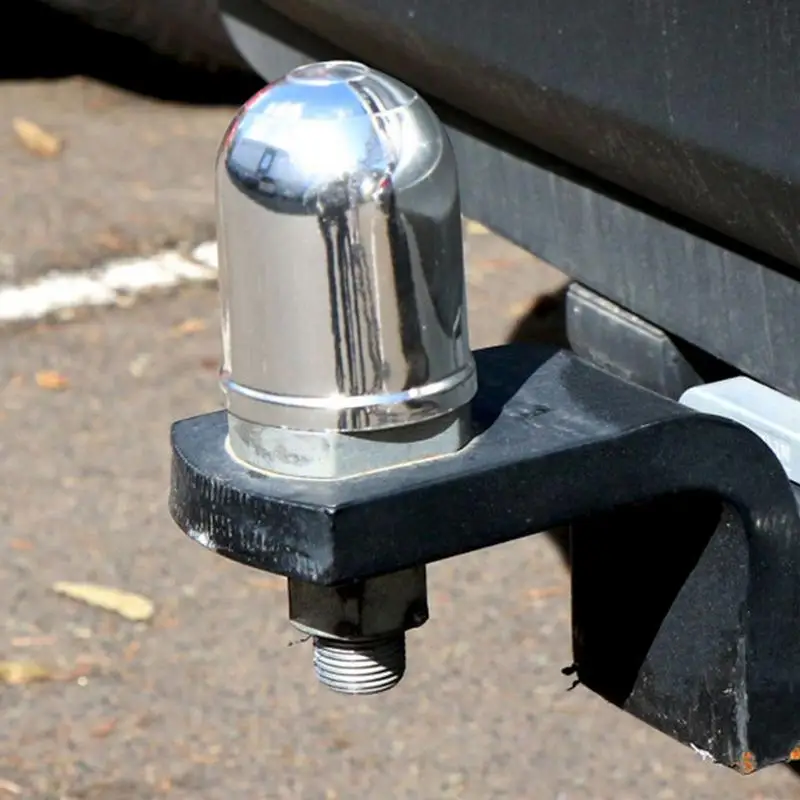 

Крышка шарового колпака прицепа Сверхмощный защитный чехол для шара автофургона Водонепроницаемый безопасный чехол для буксировочного сцепного устройства для грузовика Буксировка автомобиля Лодка