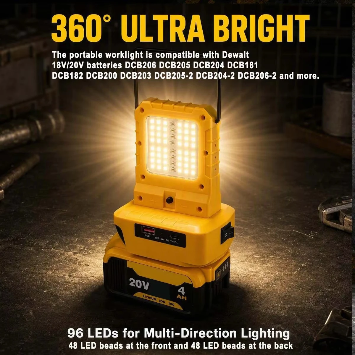 Портативный двухсторонний свет – обзор и цена Outdoor Lighting Milwaukee