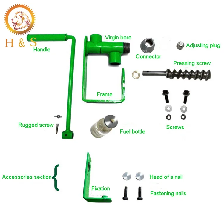 Economical Hand Operated mini manual oil press machine