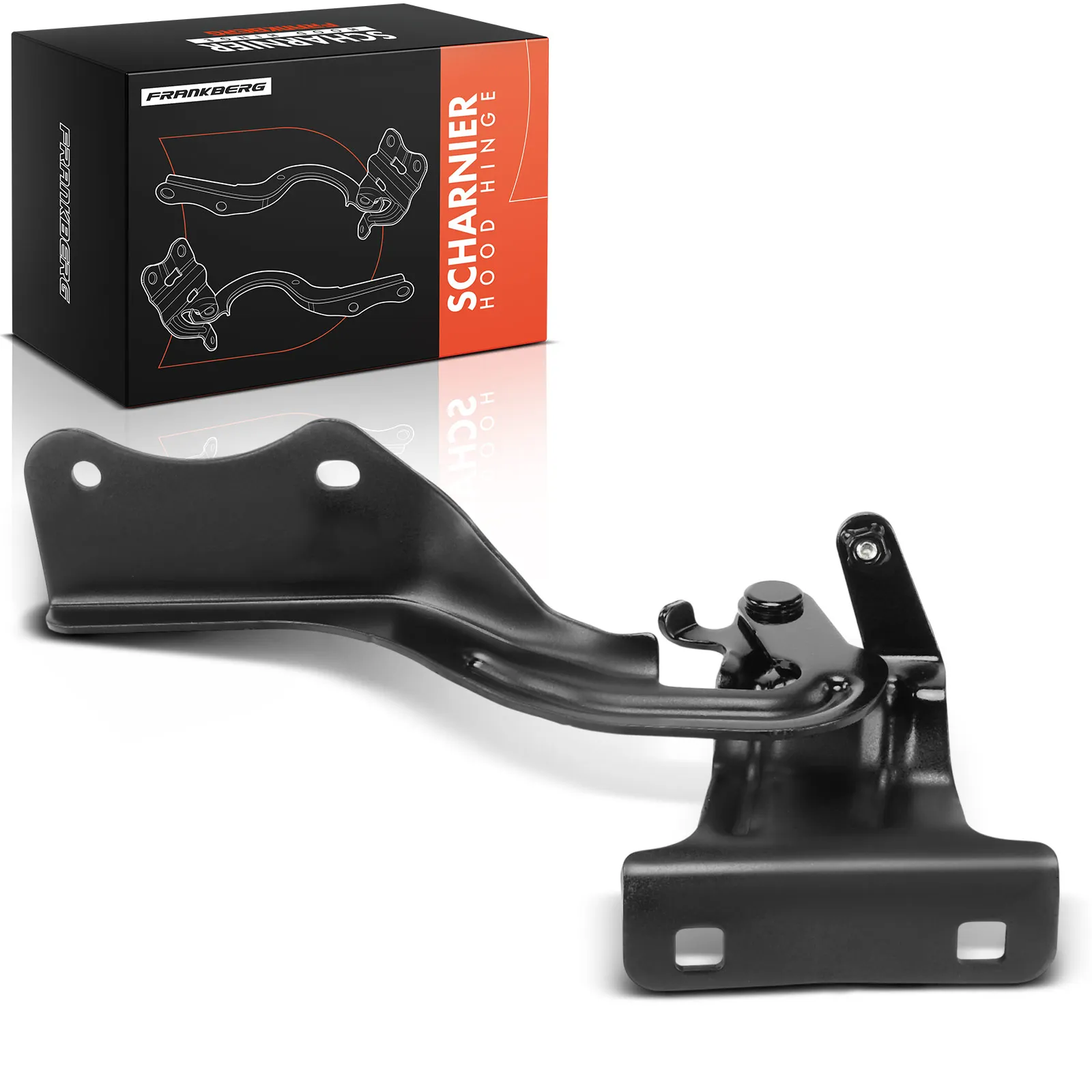 Frankberg 1x Charnière de capot côté passager, pour Nissan X-Trail Van T31 2007-2014, 65400JG000