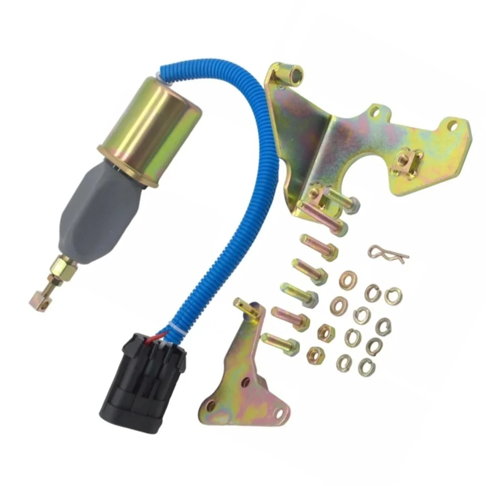 Relay Bracket Assembly Diesel Fuel Solenoid Direct Replacement Part Easy Installation Design Plastic And Metal Build