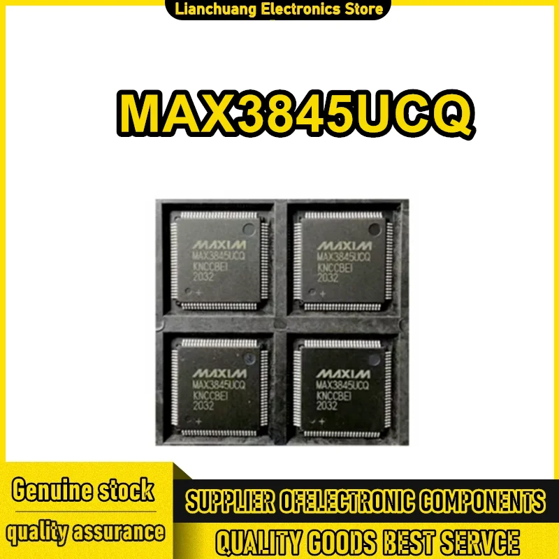 New MAX3845 MAX3845UCQ MAX3845UCQ+D TQFP-100 Video processor chip