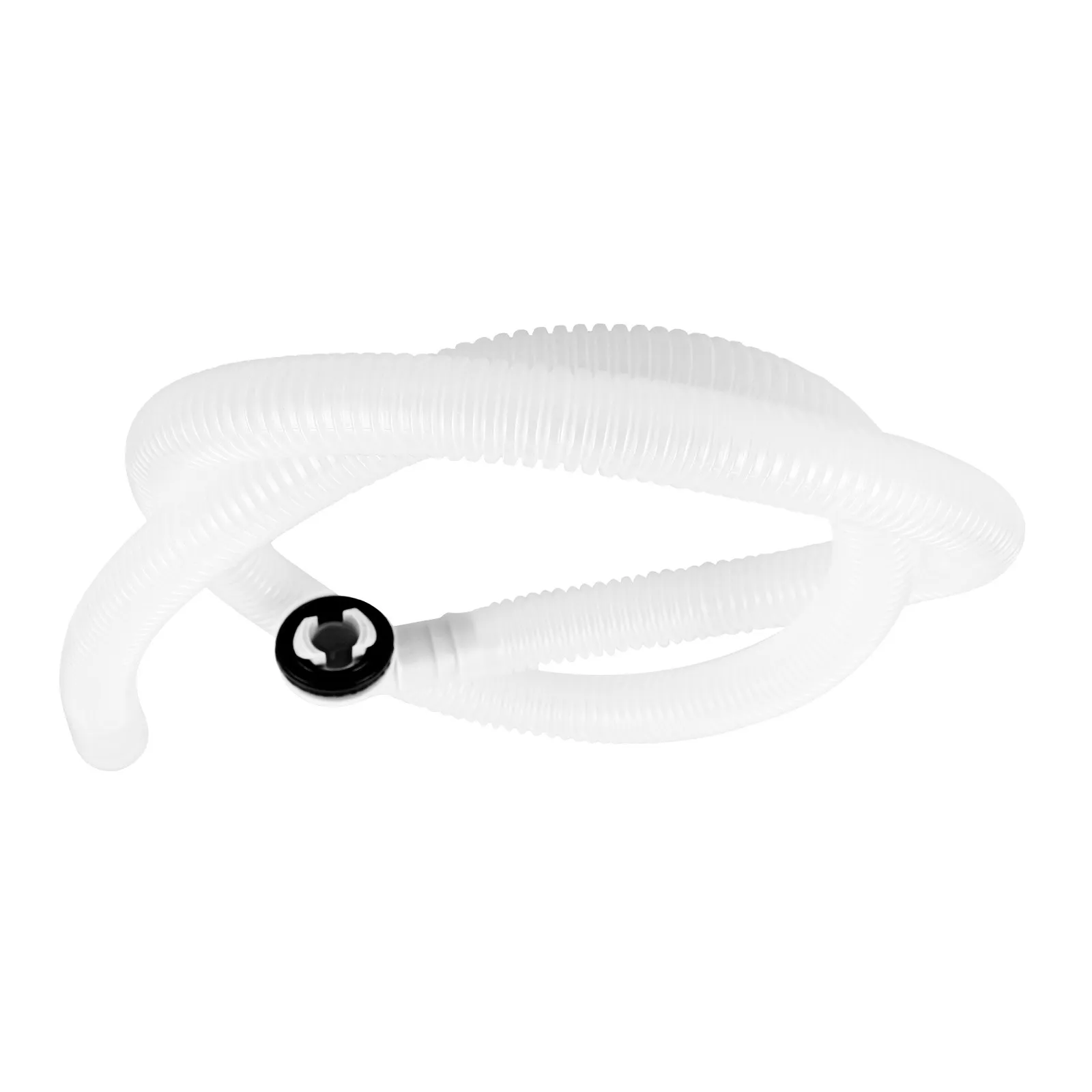 Air Conditioner Drain Hose Kit Clear 6.56ft Vinyl Tubing Fittings Leakproof Seal Window Portable Split Ac Drain Extension