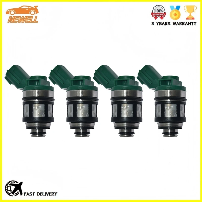 4pcs 16600-1S700 JS4D-5 Fuel Injector For Nissan D21 NP300 2010-2015 Xterra 2000-2004 Pickup 1996-2004 16600-0Z800  JS4D-2