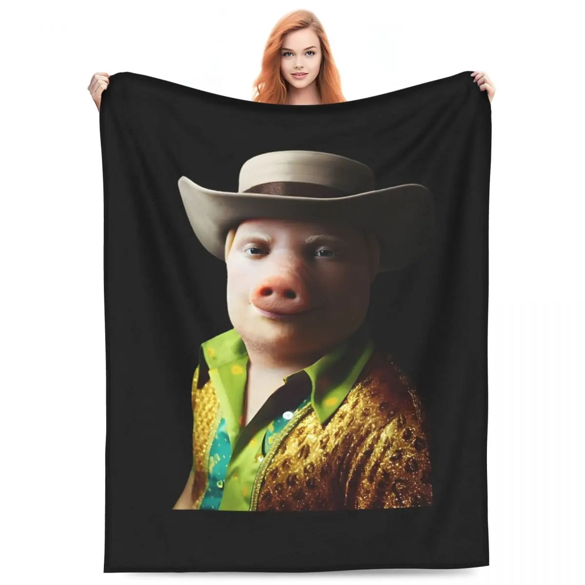 

Одеяла для вечеринок John Pork, мягкое теплое фланелевое одеяло, постельное белье для кровати, гостиной, пикника, путешествия, домашний диван