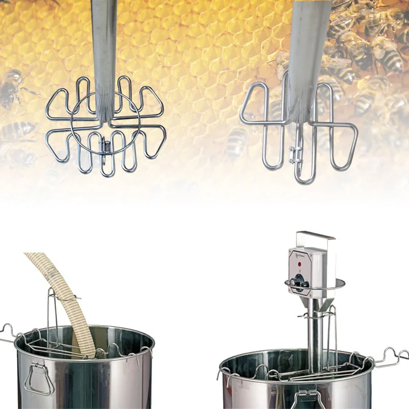 

Погружной нагреватель для декристаллизации меда и пчелиного воска из нержавеющей стали с подставкой