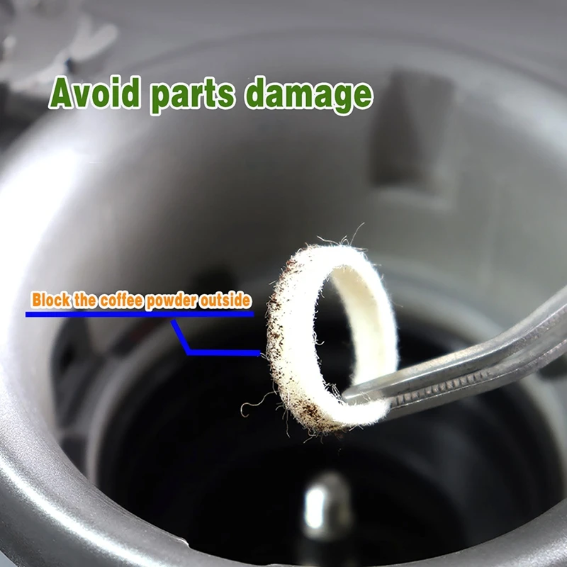 BAAG-آلة إسبريسو طاحونة استبدال ورأى غسالة لبريفيل BES870 BES878 BES880 BES980 BES990 BCG600 BCG820