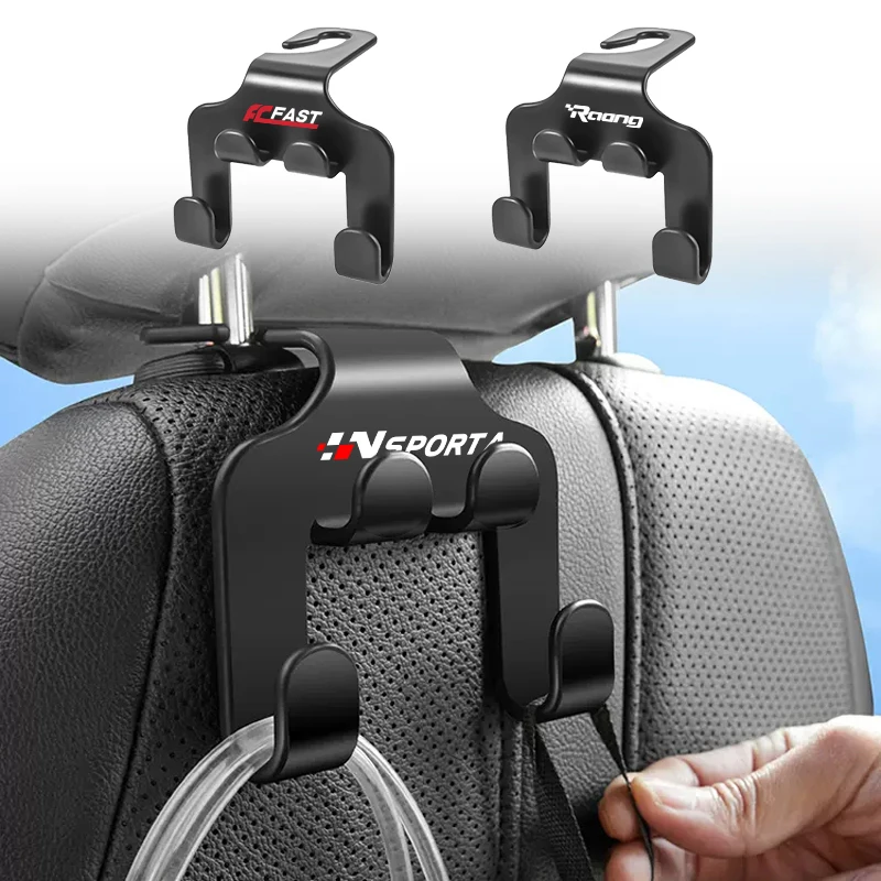 Крючки с двойной головкой, вешалка на подголовник автомобильного заднего сиденья, крючок для JEEP Grand Cherokee WK WK2 KJ KK KL Commander XK Reneg, автомобильные аксессуары