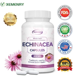 Premium Echinacea Capsules 400 Mg - Dietary Supplement