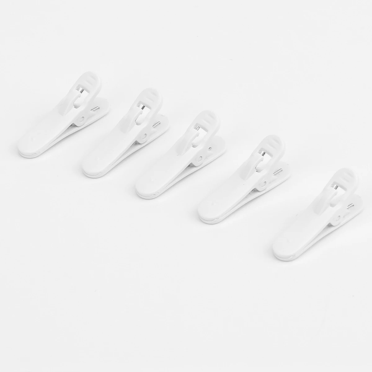 

100 PCS Earphone Cable Clip Headphone Holder Wire Headphones Fitness Alligator Clips
