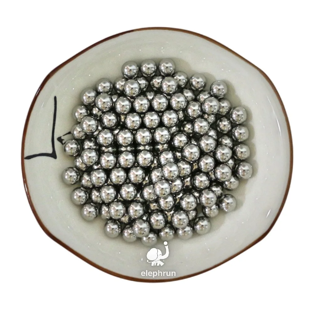 AISI 316 Stainless Steel Ball 6mm 6.35mm (1/4'') 7mm G100 For Bearings Valves Bumps Sprayers And Body Jewels